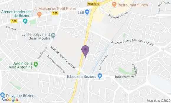 Localisation Camille Estrabols