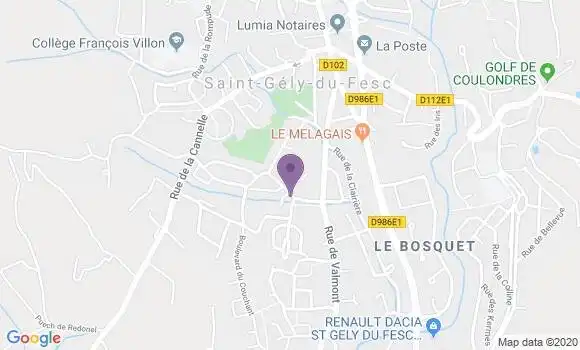 Localisation Catherine Coruble