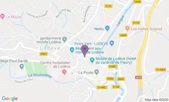 Localisation Bertrand Cabibel