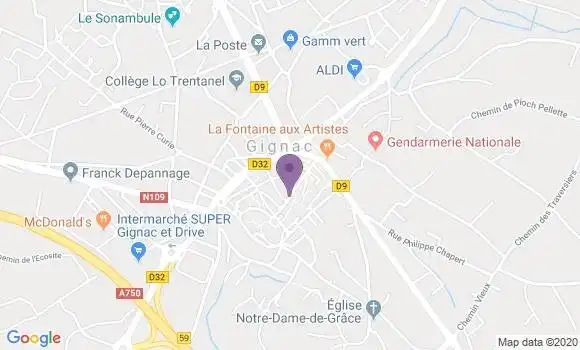 Localisation Alain Caisso