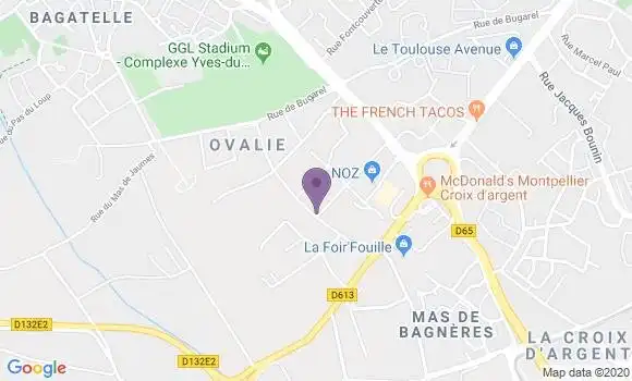 Localisation David Boudet