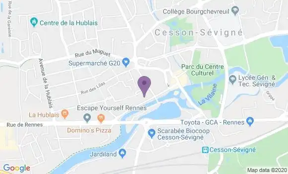 Localisation Pascal Pierre