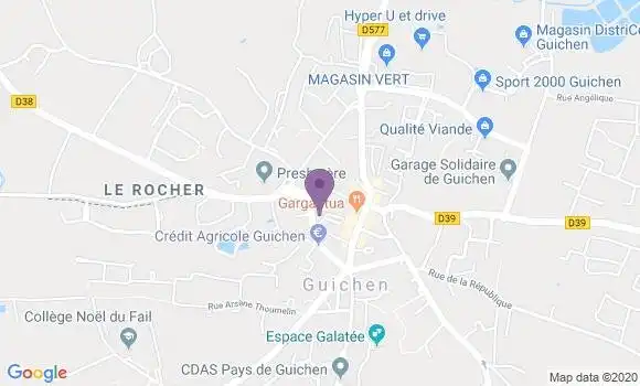 Localisation Bénédicte Renaud