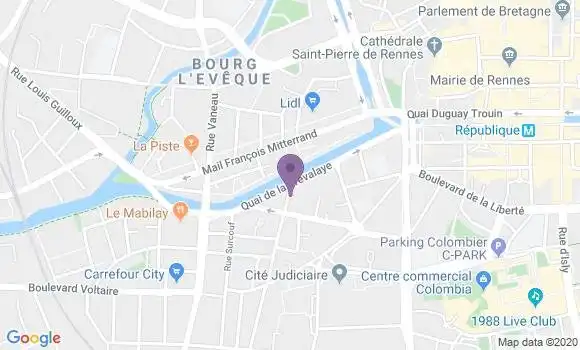 Localisation Ghislaine Mesnil