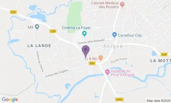 Localisation Peggy Loret