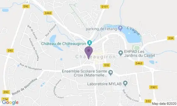 Localisation Pauline Lacroix