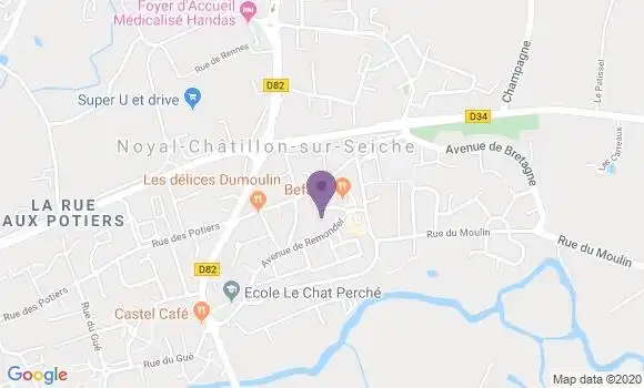 Localisation Pierre Landais