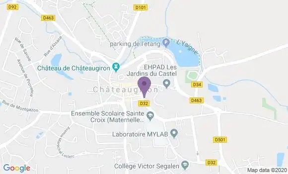 Localisation Laure Lanneval