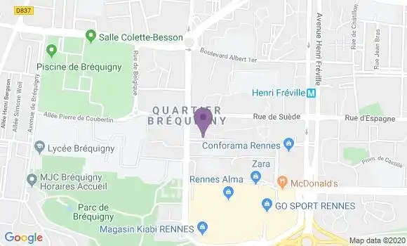 Localisation Marie Anne Grall