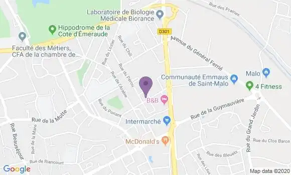 Localisation Arnaud Denoual
