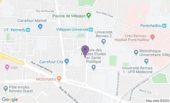 Localisation Margot Diguerher