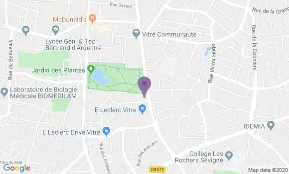 Localisation Delphine Docet