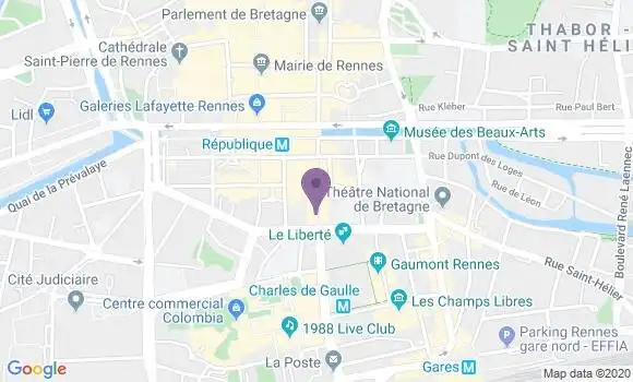 Localisation Annie Duault
