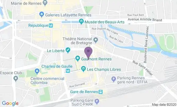 Localisation Albane Blanc