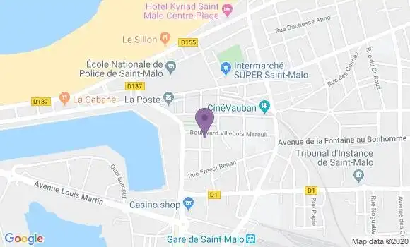 Localisation Hugues Albert