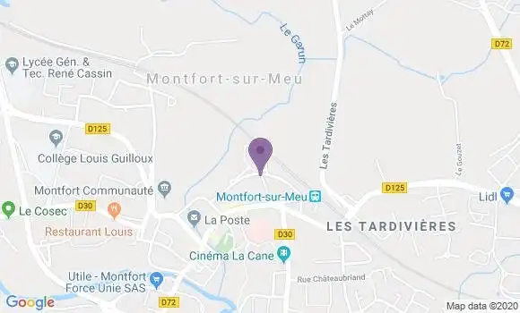 Localisation Pauline Angoujard