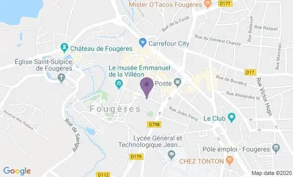 Localisation Caroline Strée