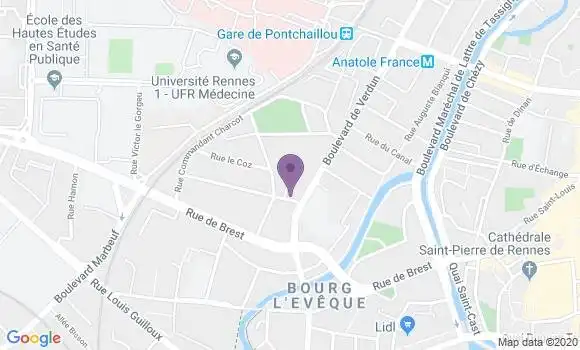 Localisation Laure Vaillant