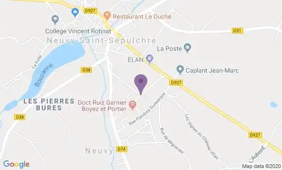 Localisation Laurent Pinard