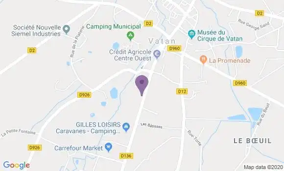 Localisation Aléxis Huguet