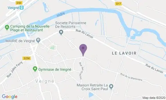 Localisation Emilie Aillerie