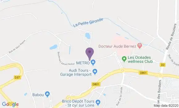 Localisation Sandrine Thiennot