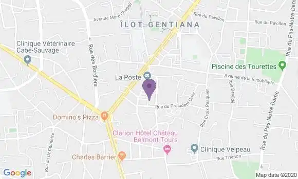 Localisation Marie Jeanne Peillier