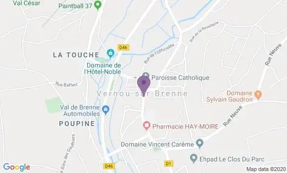 Localisation Servane Laisné