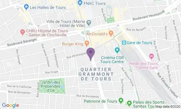 Localisation Edouard Baffou