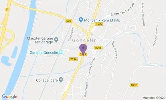 Localisation Charlotte Baroni