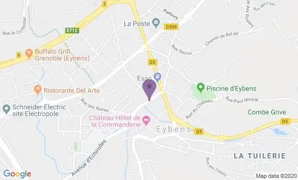 Localisation Zoé Trévillot