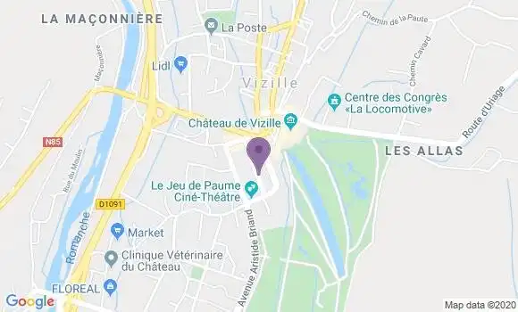 Localisation Julien Vilatte