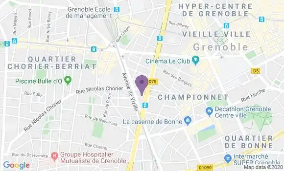Localisation Antoine Pradels