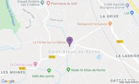 Localisation Laure Page