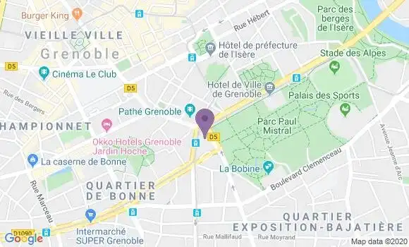Localisation Antoine Foulon