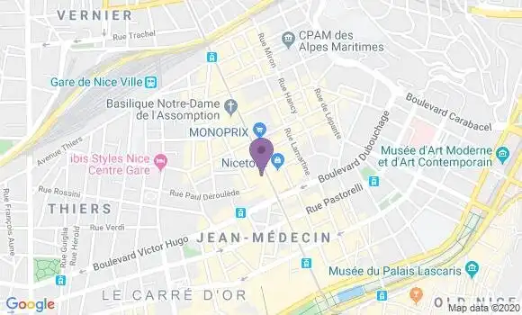 Localisation Karine Biaudet