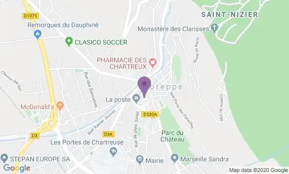 Localisation Isabelle Genin
