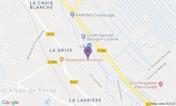 Localisation Anne Charlotte Deschamps