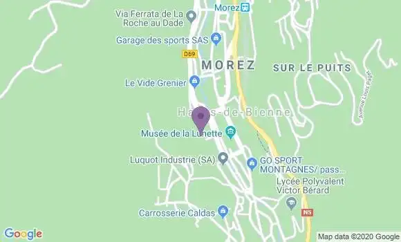 Localisation Christophe Chiesa