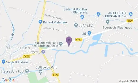 Localisation Hélène Clercq
