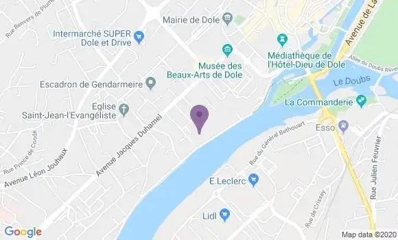 Localisation Stéphane Lecoubet
