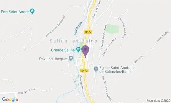 Localisation Claude Beaufaron