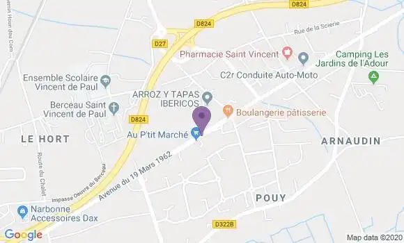 Localisation Delphine Le Bret