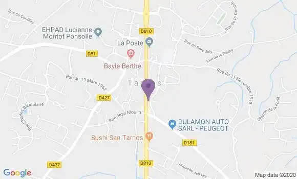 Localisation Bertrand Maton