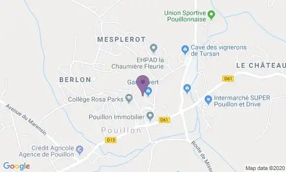 Localisation Emilie Moise