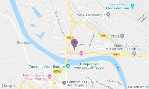 Localisation Catherine Lajous