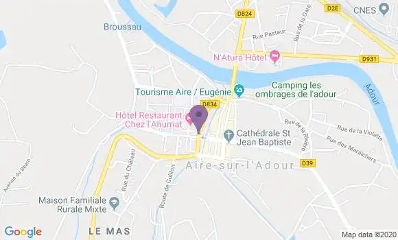 Localisation Armelle Caube