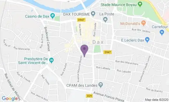 Localisation Aude Bartoux
