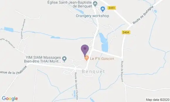 Localisation Pierre Bechac