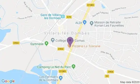 Localisation Sophie Kister